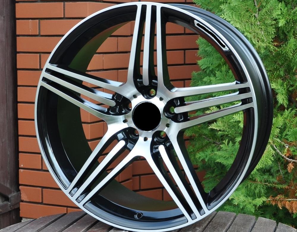 Diski R16 5x112 J7.5 ET35 RACINGLINE DW202 MERCEDES Black Polished