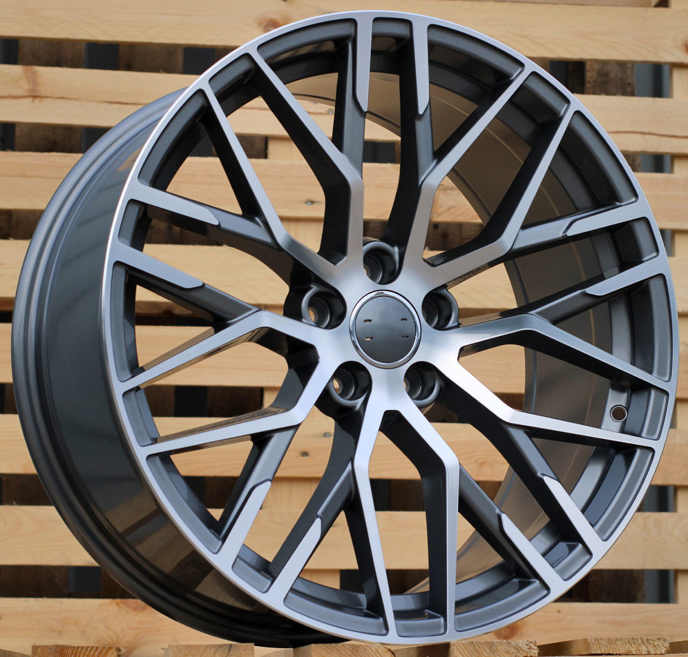 Diski R19 5x112 J8.5 ET39 RACINGLINE XFE30 AUDI Grey Polished