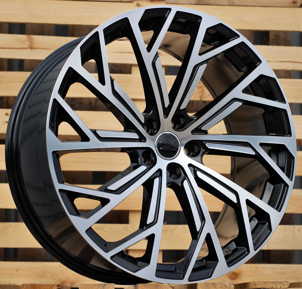 Diski R21 5x112 J9 ET37 RACINGLINE I0337 AUDI Black Polished