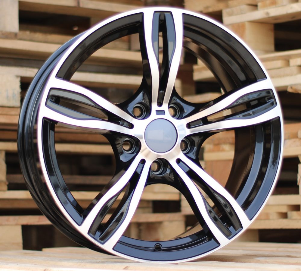 Diski R19 5x120 J8.5 ET33 RACINGLINE E492 BMW Black Polished (Rear+Front)