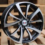 Diski R15 4×100 J6.5 ET40 RACINGLINE BK575 Black Polished