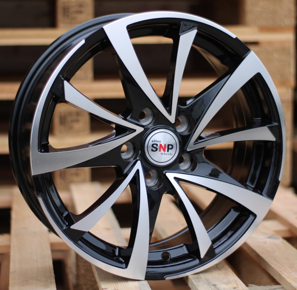 Diski R15 4x100 J6.5 ET40 RACINGLINE BK575 Black Polished