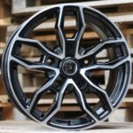 Diski R18 5×160 J8 ET48 RACINGLINE B1251 FORD Black Polished