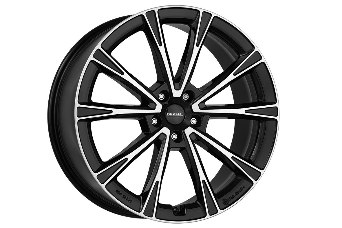 Diski R20 5x114.3 J8.5 ET54 Dezent AR dark Black/polished