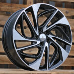 Diski R19 5×114.3 J7.5 ET51 RACINGLINE B5518 HYUNDAI Black Polished