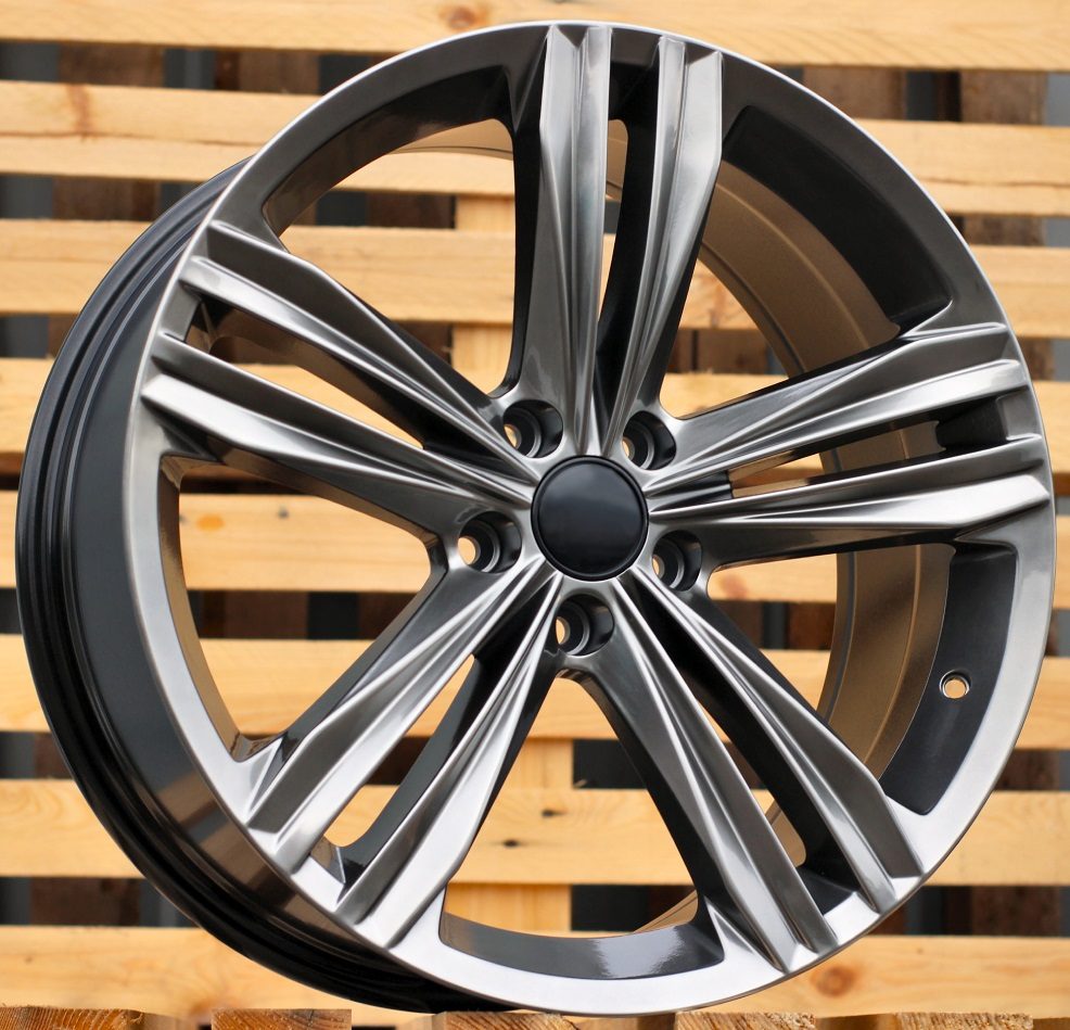 Diski R17 5x112 J7.5 ET40 RACINGLINE B5293 VW Gun Metal