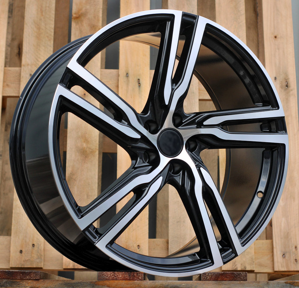 Diski R18 5x108 J8 ET42 RACINGLINE FE161 VOLVO Black Polished