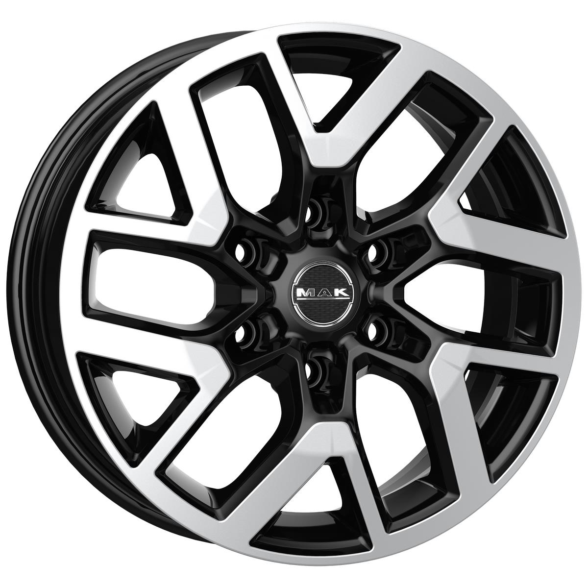 Diski R19 6x139.7 J7.5 ET26 MAK Gravel Black Mirror