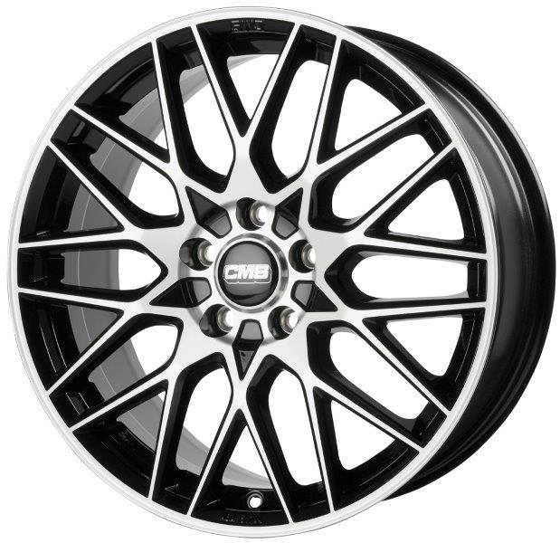 Diski R20 5x112 J9 ET57 CMS C25 Diamond Black Gloss