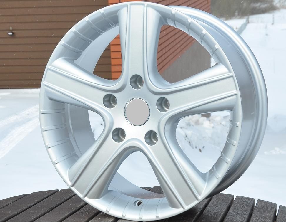 Diski R17 5x130 J7.5 ET50 RACINGLINE BY295 VW Silver