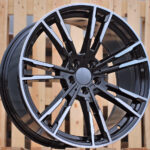 DISKI Racingline A7065 BMW 5×120 R18 J8 ET30 Black Polished