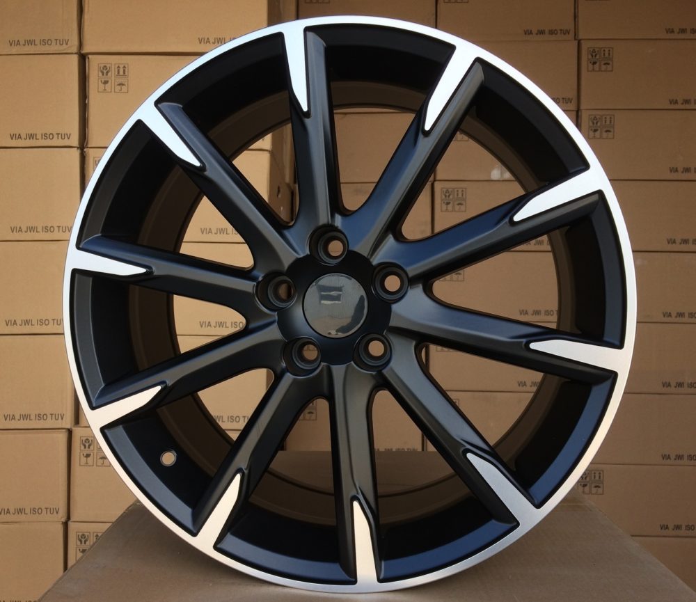 Diski R18 5x108 J8 ET50 RACINGLINE V516 VOLVO Black Polished