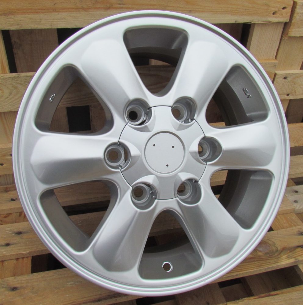 Diski R15 6x139.7 J6 ET35 RACINGLINE LU890 4X4 Silver Shining