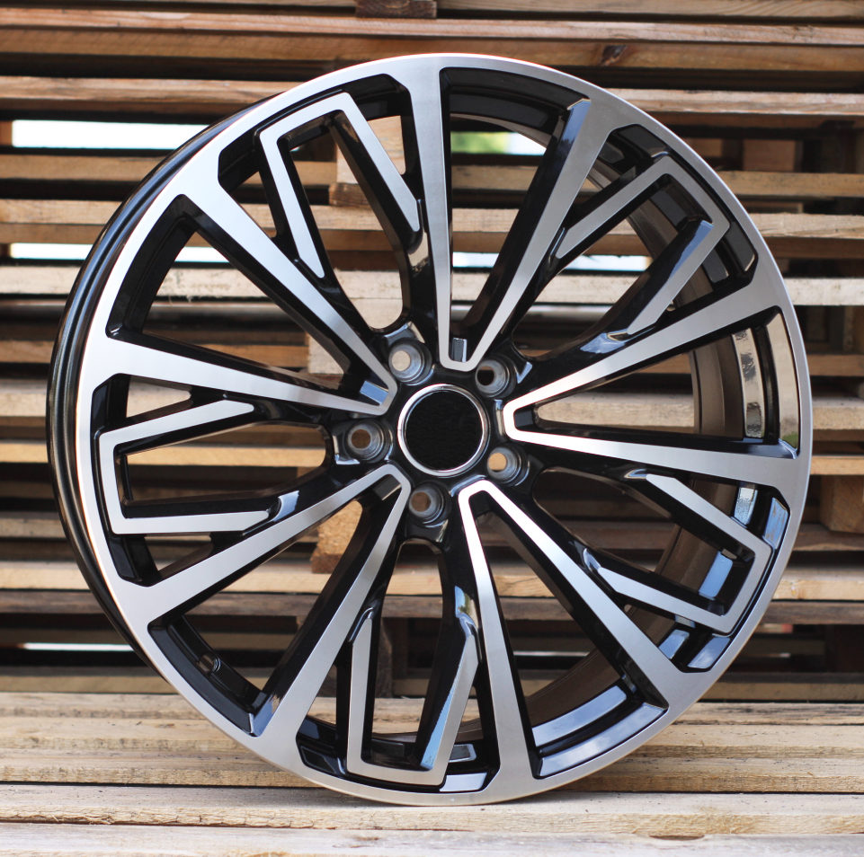 Diski R20 5x112 J8.5 ET43 RACINGLINE B1453 AUDI Black Polished