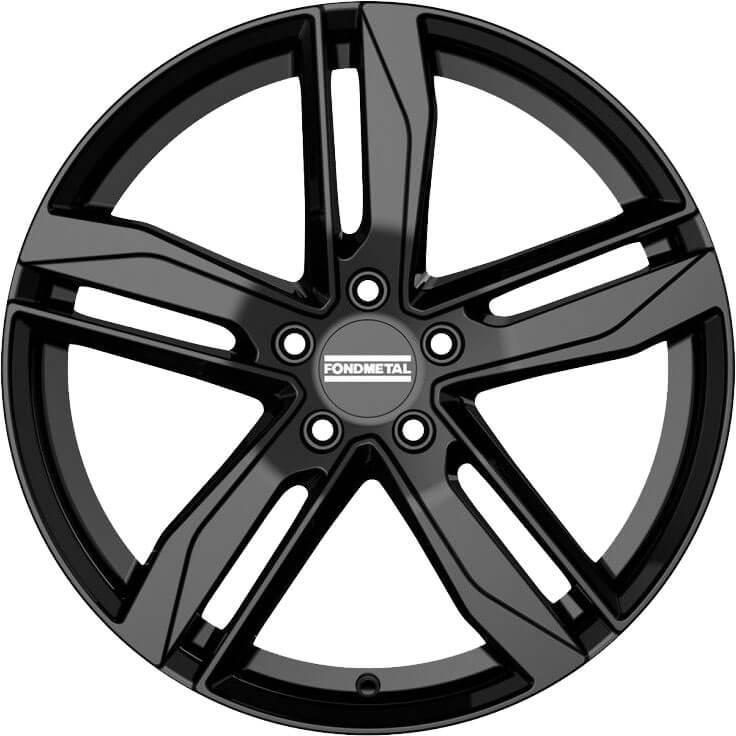 Diski R18 5x108 J8 ET45 Fondmetal Hexis Glossy Black