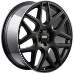 Diski R20 5×130 J9.5 ET35 Fondmetal Moros Matt Black Machined Lip