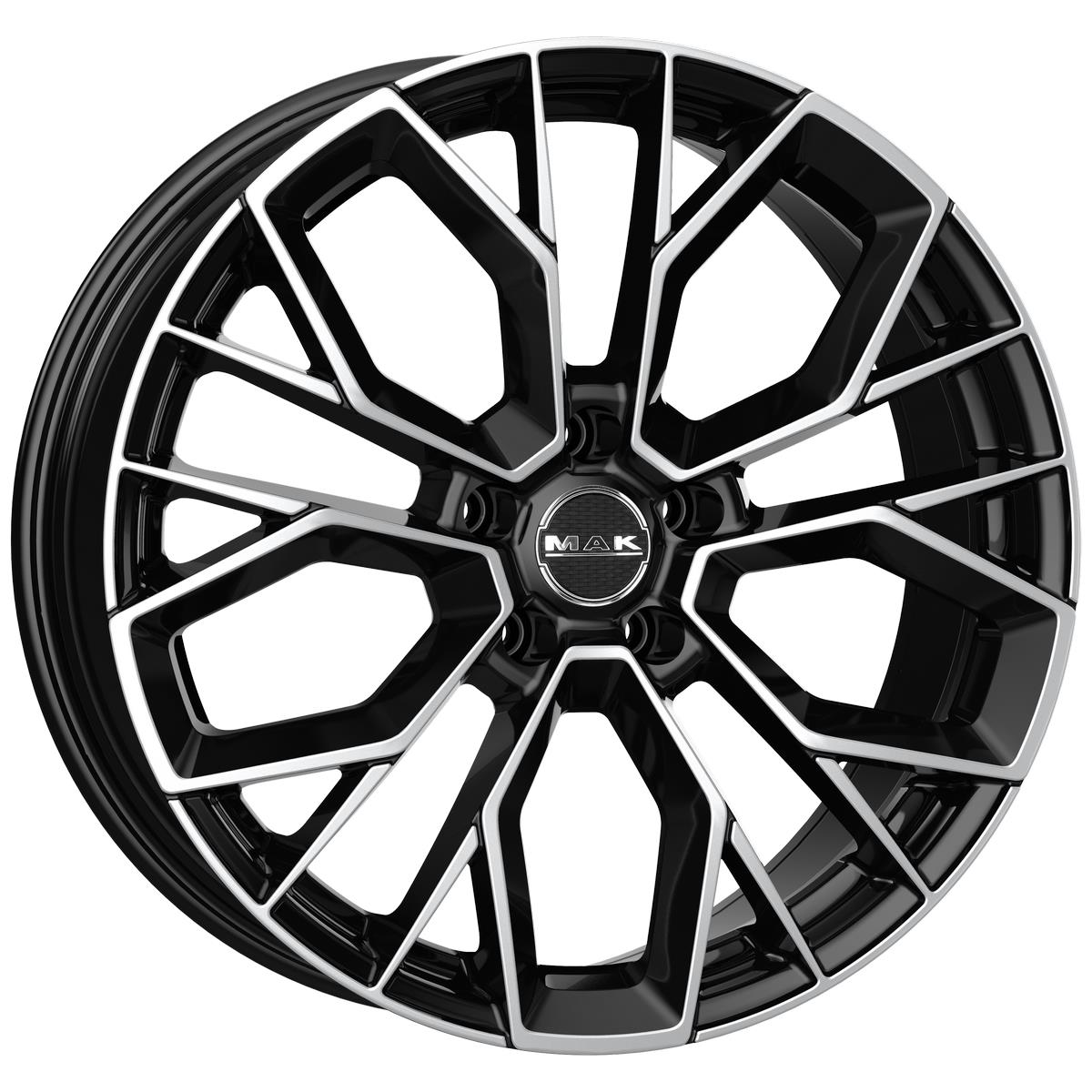 Diski R19 5x114.3 J8.5 ET40 MAK Stilo Black Mirror