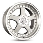 Diski R18 5×112 J8.5 ET35 Keskin Tuning KT1 Silver Lip Polish