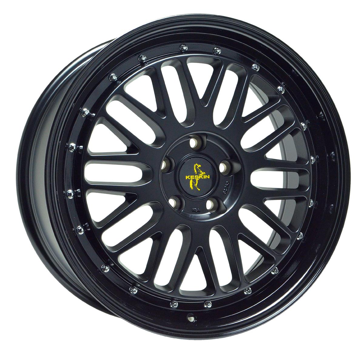 Diski R18 5x112 J8 ET30 Keskin Tuning KT22 Matt Black Painted