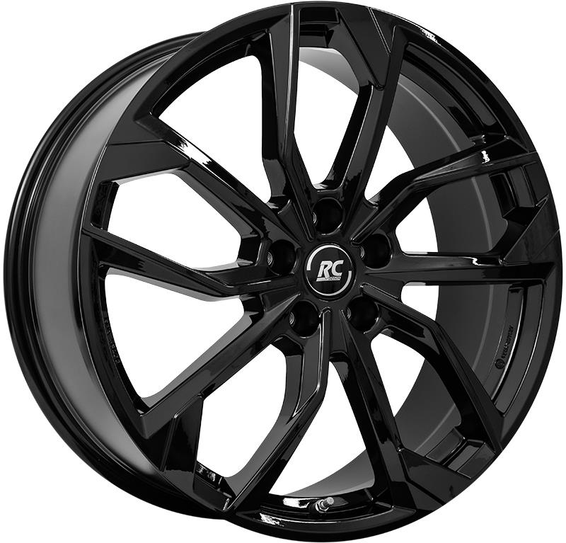 Diski R17 5x112 J7.5 ET45 RC Design RC34 Schwarz Glanz (SG)