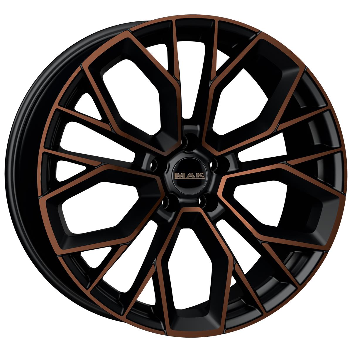 Diski R20 5x112 J8.5 ET35 MAK Stilo Black & Bronze