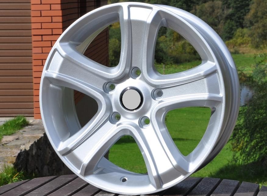 Diski R17 5x130 J7.5 ET55 RACINGLINE BK258 VW Silver