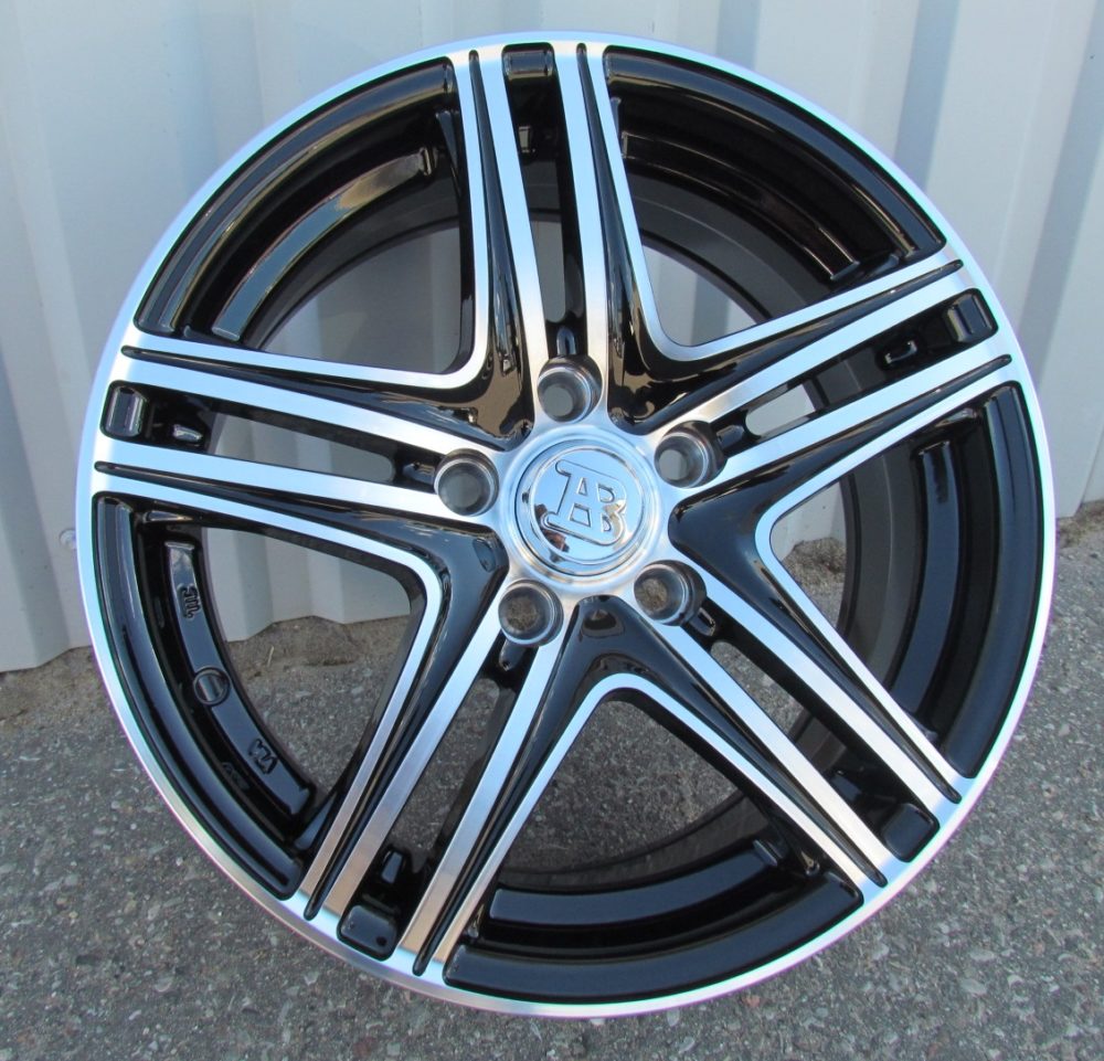 Diski R15 5x105 J6.5 ET39 RACINGLINE LU048 Black Polished