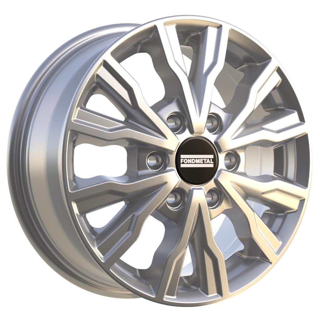 Diski R16 6x130 J6.5 ET54 Fondmetal PRO2 Glossy Silver