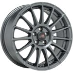 Diski R18 5×114.3 J8 ET38 OZ Racing Superturismo TGR-WRT Matt Graphite + Silver Lettering