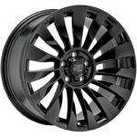 Diski R20 5×114.3 J9.5 ET45 MSW 37T Gloss Black