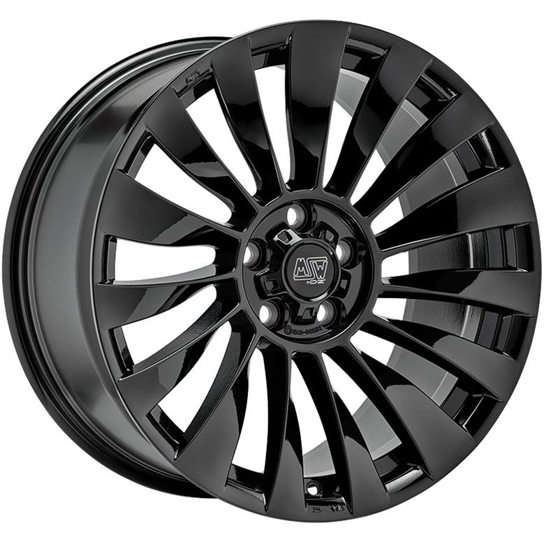 Diski R20 5x114.3 J9.5 ET45 MSW 37T Gloss Black