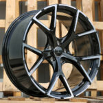 Diski R19 5×112 J8 ET49 RACINGLINE 3S5997 AUDI Black Polished