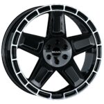 Diski R20 6×139.7 J9 ET19 MAK Trek Gloss Black Mirror Ring