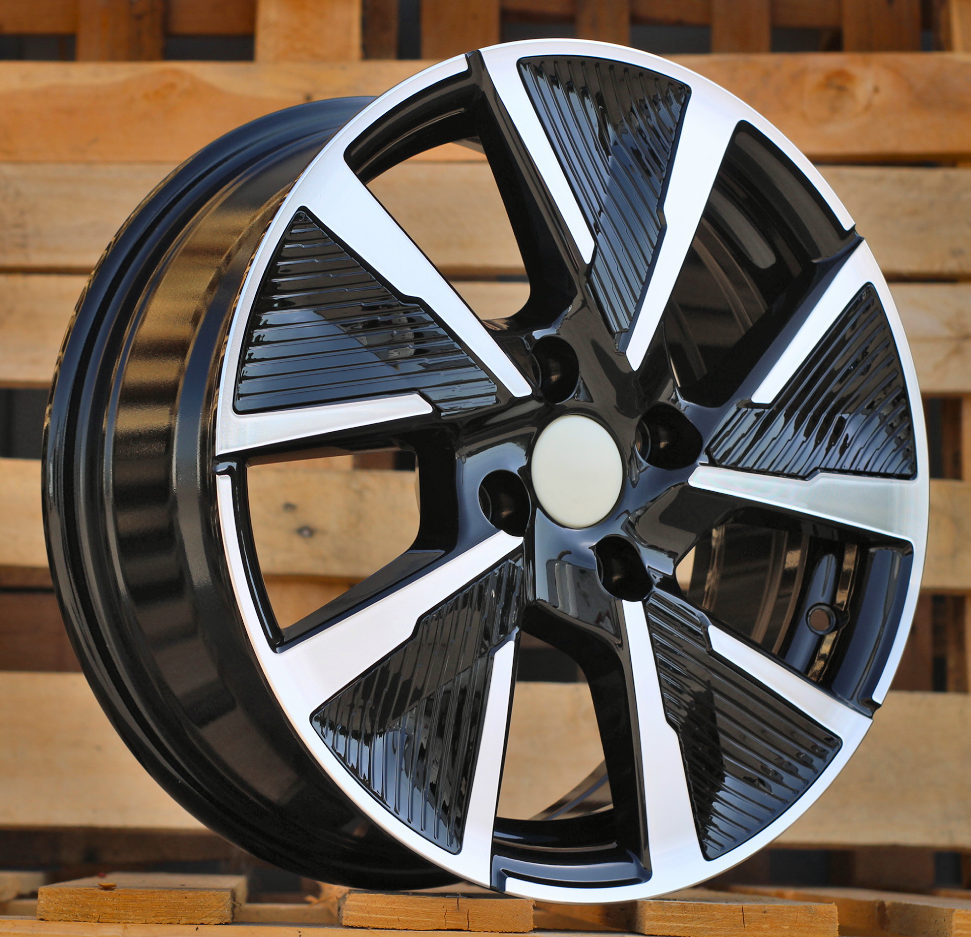 Diski R16 4x108 J6.5 ET32 RACINGLINE B5906F PEUGEOT Black Polished