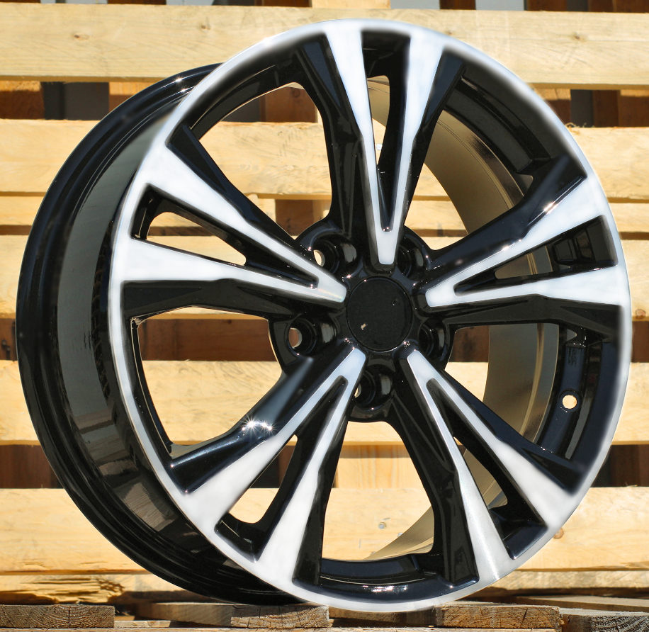 Diski R17 5x114.3 J7 ET40 RACINGLINE A5832 NISSAN Black Polished