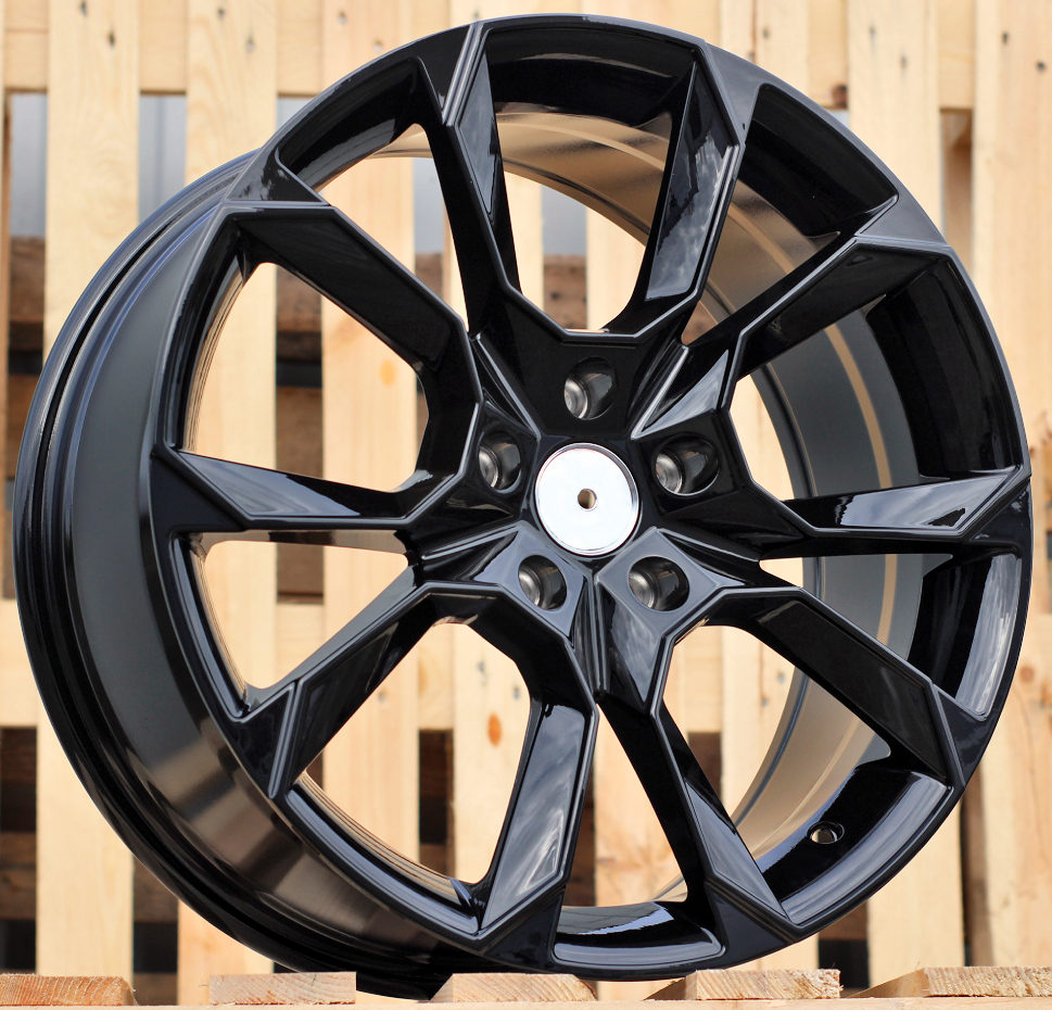 Diski R18 5x112 J8 ET42 RACINGLINE SK516 SKODA Black