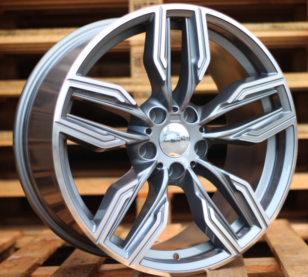 Diski R19 5x120 J9.5 ET33 RACINGLINE B5181 BMW Grey Polished