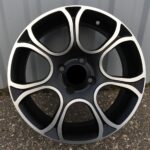 Diski R15 4×98 J6 ET35 RACINGLINE B5164 FIAT Black Polished