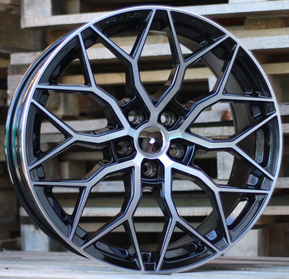 Diski R19 5x112 J8.5 ET40 RACINGLINE H4101 Black Polished