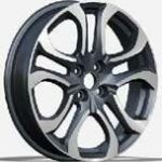 Diski R17 4×100 J6.5 ET45 RACINGLINE L1650 Black Polished