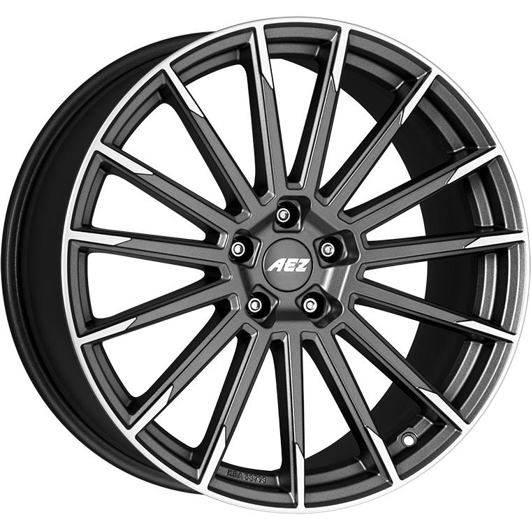 Diski R20 5x112 J9 ET42 AEZ Atlanta Graphite matt/polished