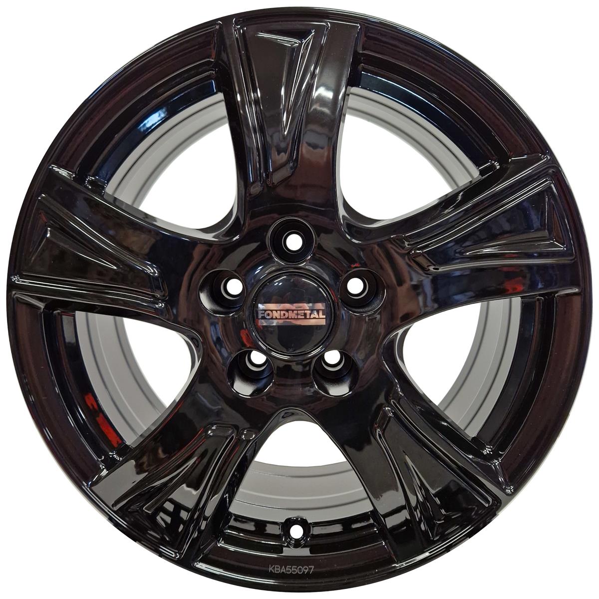 Diski R17 5x114.3 J7 ET45 Fondmetal PRO1 Glossy Black