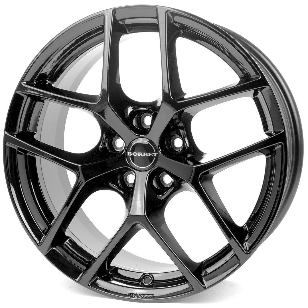 Diski R19 5x114,3 J9.5 ET45 Borbet Y black glossy