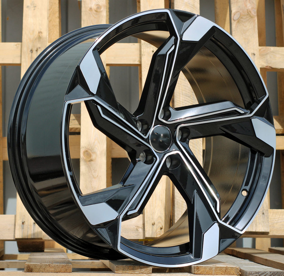 Diski R20 5x112 J9 ET30 RACINGLINE Y1201 AUDI Black Polished