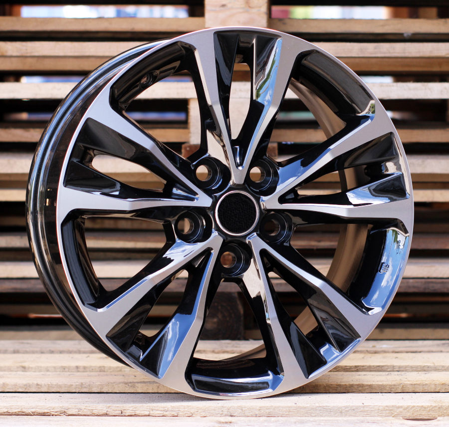 Diski R17 5x114.3 J7 ET40 RACINGLINE A5499 TOYOTA Black Polished