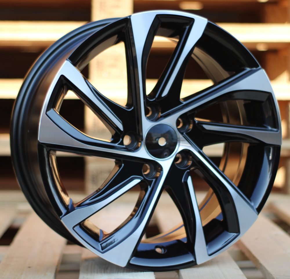 Diski R16 5x98 J6.5 ET39 RACINGLINE B1514 Black Polished