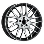 Diski R17 5×112 J7.5 ET48 MAK Arrow Black Mirror