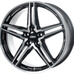 Diski R17 5×112 J7.5 ET52 CMS C29 Diamond Black Gloss