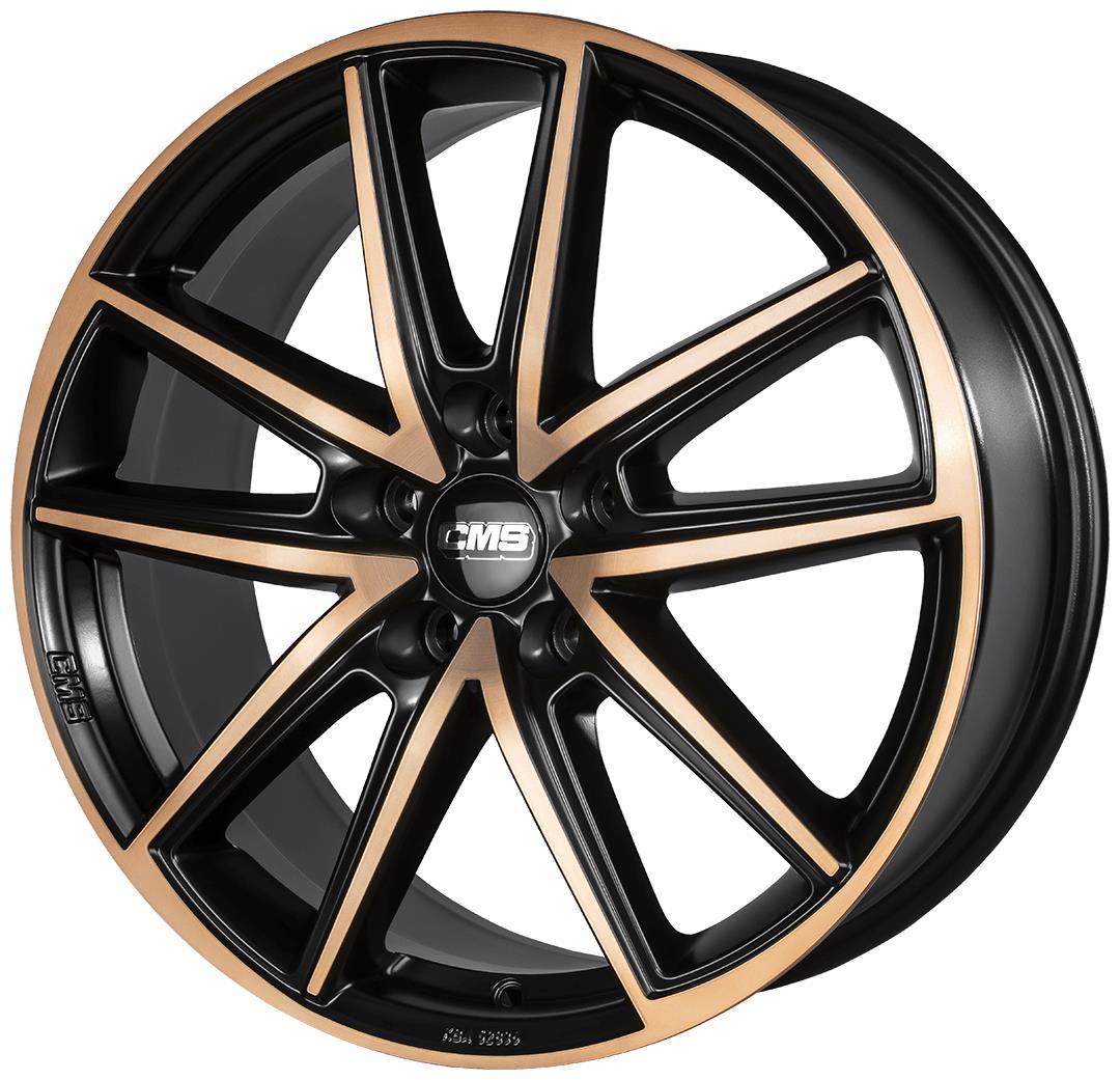 Diski R18 5x112 J8 ET39 CMS C30 Diamond Black Copper