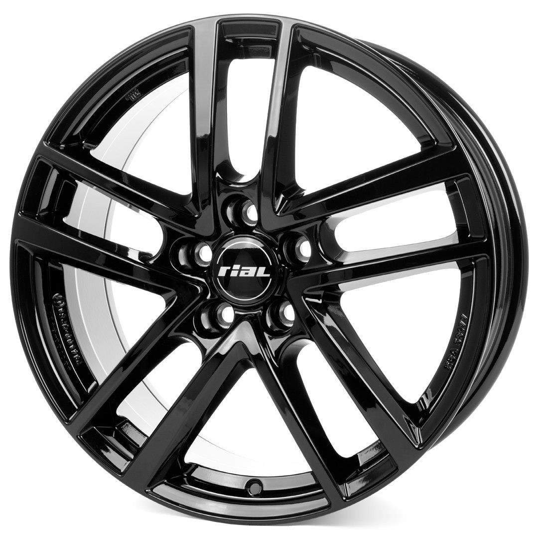 Diski R16 5x112 J6.5 ET41 Rial Astorga diamond-black